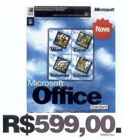 Office 95 full por R$599,00