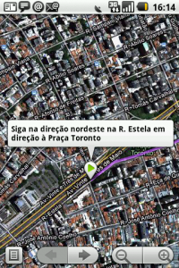 GPS android mapa satelite