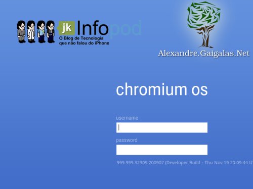 abertura chromium OS