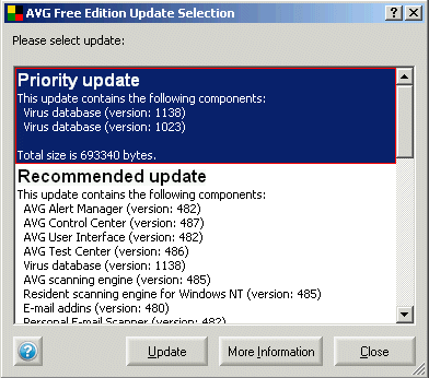 Avg Update