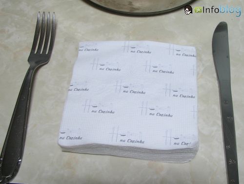 Bloghit 1- Papel Guardanapo da Blogosfera - Homem na Cozinha