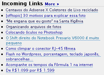 incoming links do google