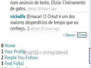 Nick Ellis - Macari, o Orkut é um dos maiores desperdícios de tempo que eu conheço :)