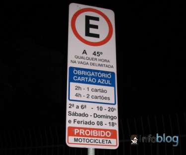 Estacionamento Zona Azul