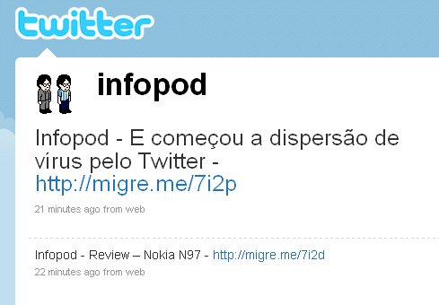 twitter infopod