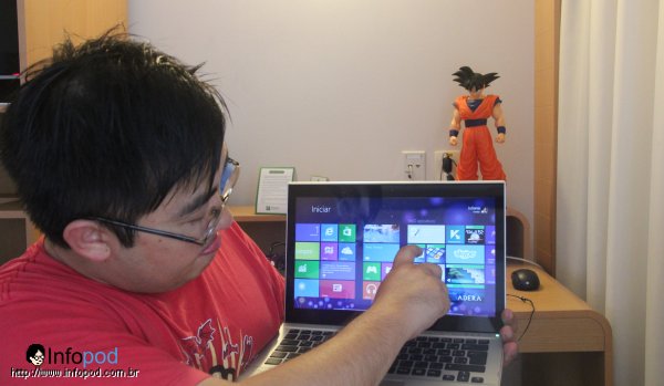 Vídeo Review: Windows 8 em Ultrabook com tela Touchscreen